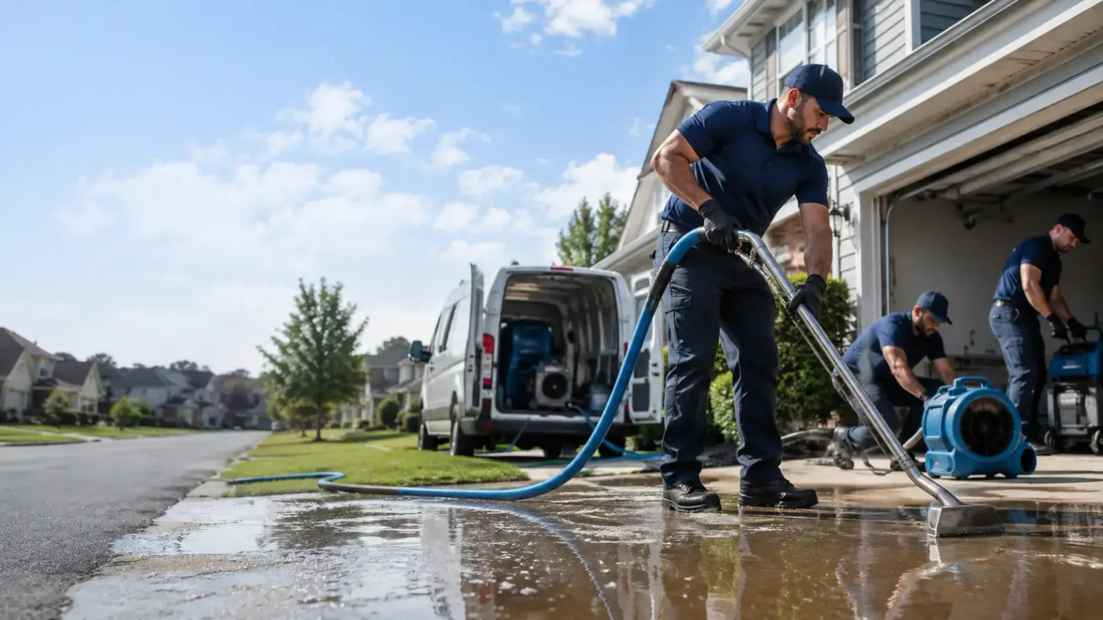 Flood Damage Restoration in Williamsburg, MI